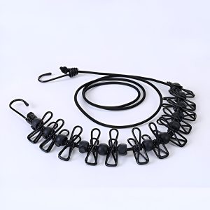 Uscător de rufe portabil de călătorie și în aer liber cu cleme | HANGCLIP