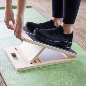 Durere la gambe și glezne înțepenite - placă înclinată din lemn cu 5 niveluri | FLEXBOARD