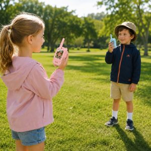 Stații video walkie-talkie pentru copii (set de 2) | KIDTALKIE