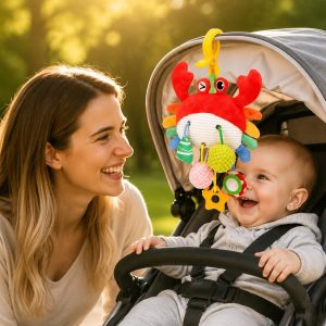 Jucărie multisenzorială pentru pătuțul bebelușului | BELLCRIB